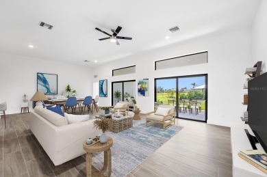 You will be proud to come home to this brand new ONX built home on Burnt Store Golf Club in Florida - for sale on GolfHomes.com, golf home, golf lot