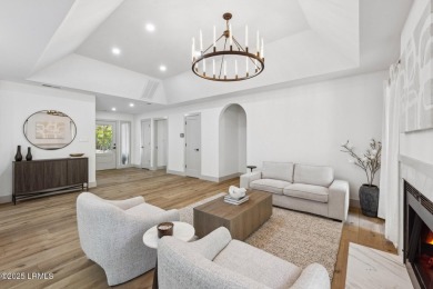 Exquisitely reimagined, this three bedroom, three and a half on Bear Creek Golf Course and Club in South Carolina - for sale on GolfHomes.com, golf home, golf lot
