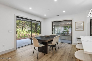 Exquisitely reimagined, this three bedroom, three and a half on Bear Creek Golf Course and Club in South Carolina - for sale on GolfHomes.com, golf home, golf lot