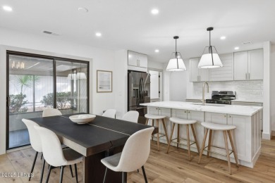 Exquisitely reimagined, this three bedroom, three and a half on Bear Creek Golf Course and Club in South Carolina - for sale on GolfHomes.com, golf home, golf lot