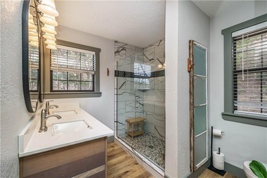 BREATHTAKING VIEWS of the lake and mountains year round!  This on Holiday Island Executive Golf Course in Arkansas - for sale on GolfHomes.com, golf home, golf lot