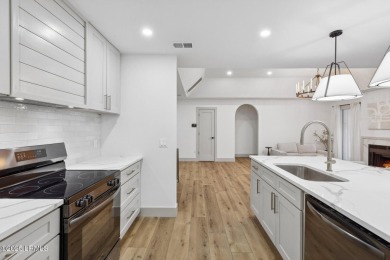 Exquisitely reimagined, this three bedroom, three and a half on Bear Creek Golf Course and Club in South Carolina - for sale on GolfHomes.com, golf home, golf lot
