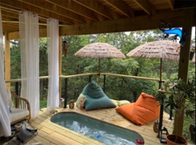 BREATHTAKING VIEWS of the lake and mountains year round!  This on Holiday Island Executive Golf Course in Arkansas - for sale on GolfHomes.com, golf home, golf lot