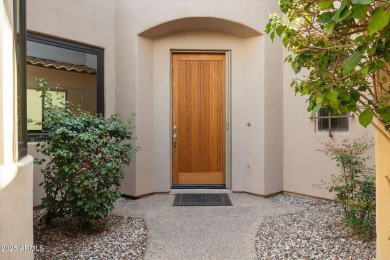 Cachet at Las Sendas single story end unit, no neighbor above on Las Sendas Golf Club in Arizona - for sale on GolfHomes.com, golf home, golf lot