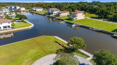 Rare Waterfront Lot in Yacht Harbor - A Boater's Dream with 150 on Hammock Dunes Club in Florida - for sale on GolfHomes.com, golf home, golf lot