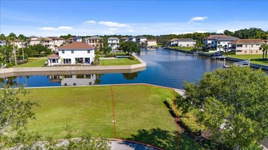 Rare Waterfront Lot in Yacht Harbor - A Boater's Dream with 150 on Hammock Dunes Club in Florida - for sale on GolfHomes.com, golf home, golf lot