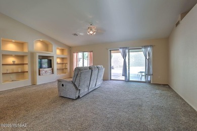 This well maintained home features an inviting atmosphere on Saddlebrooke Golf Course in Arizona - for sale on GolfHomes.com, golf home, golf lot