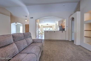 This well maintained home features an inviting atmosphere on Saddlebrooke Golf Course in Arizona - for sale on GolfHomes.com, golf home, golf lot