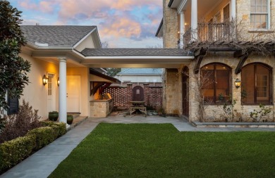 This stunning Highland Park traditional is ready for new owners on Dallas Country Club in Texas - for sale on GolfHomes.com, golf home, golf lot