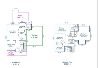 This beautifully-maintained 4-bedroom home with a welcoming on The Peninsula Club in North Carolina - for sale on GolfHomes.com, golf home, golf lot