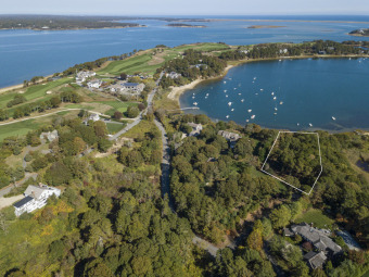 2.46 acre waterfront lot in Chatham with 220 feet of frontage on Eastward Ho! Country Club in Massachusetts - for sale on GolfHomes.com, golf home, golf lot