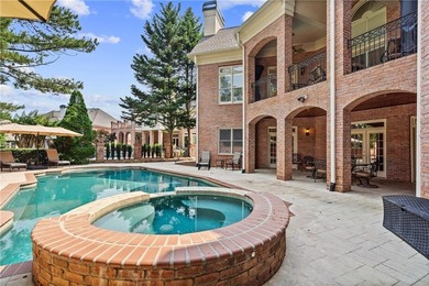 BEST VALUE IN ST MARLO! Stunning all-brick estate perfectly on St. Marlo Country Club in Georgia - for sale on GolfHomes.com, golf home, golf lot
