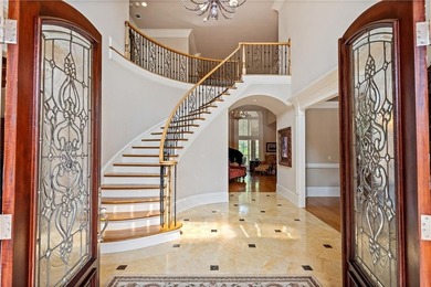 BEST VALUE IN ST MARLO! Stunning all-brick estate perfectly on St. Marlo Country Club in Georgia - for sale on GolfHomes.com, golf home, golf lot