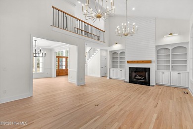 This beautifully renovated home sits along the Ocean #5 fairway on Country Club of Landfall in North Carolina - for sale on GolfHomes.com, golf home, golf lot