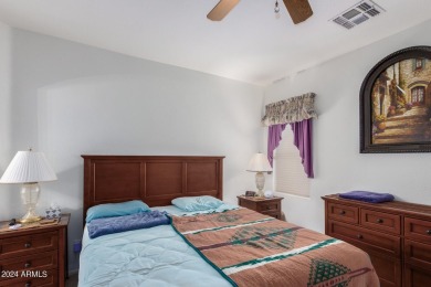 Discover vibrant living in this charming 2-bedroom, 2-bath + den on Springfield Golf Resort in Arizona - for sale on GolfHomes.com, golf home, golf lot