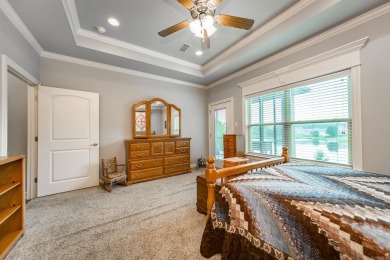 What a VIEW of the lake-pure serenity!  Enjoy this custom home on Greystone Country Club in Arkansas - for sale on GolfHomes.com, golf home, golf lot
