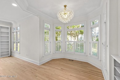 This beautifully renovated home sits along the Ocean #5 fairway on Country Club of Landfall in North Carolina - for sale on GolfHomes.com, golf home, golf lot