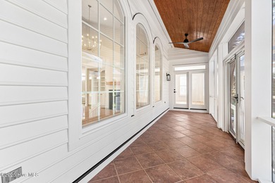 This beautifully renovated home sits along the Ocean #5 fairway on Country Club of Landfall in North Carolina - for sale on GolfHomes.com, golf home, golf lot
