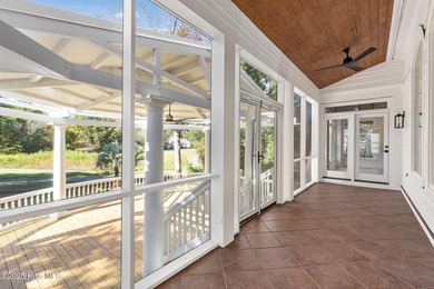 This beautifully renovated home sits along the Ocean #5 fairway on Country Club of Landfall in North Carolina - for sale on GolfHomes.com, golf home, golf lot