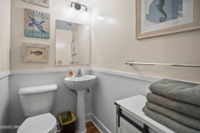 Spacious 5-Bedroom Beach Retreat - Steps from the Ocean, Backs on Ocean Point Golf Links in South Carolina - for sale on GolfHomes.com, golf home, golf lot