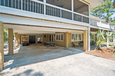 Spacious 5-Bedroom Beach Retreat - Steps from the Ocean, Backs on Ocean Point Golf Links in South Carolina - for sale on GolfHomes.com, golf home, golf lot