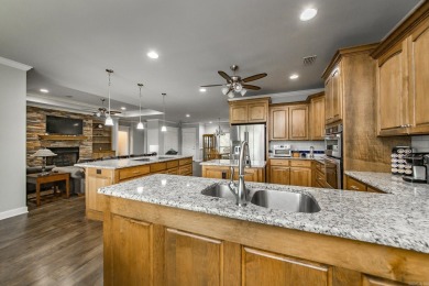 What a VIEW of the lake-pure serenity!  Enjoy this custom home on Greystone Country Club in Arkansas - for sale on GolfHomes.com, golf home, golf lot