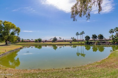 Discover vibrant living in this charming 2-bedroom, 2-bath + den on Springfield Golf Resort in Arizona - for sale on GolfHomes.com, golf home, golf lot