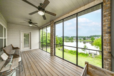 What a VIEW of the lake-pure serenity!  Enjoy this custom home on Greystone Country Club in Arkansas - for sale on GolfHomes.com, golf home, golf lot
