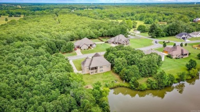What a VIEW of the lake-pure serenity!  Enjoy this custom home on Greystone Country Club in Arkansas - for sale on GolfHomes.com, golf home, golf lot