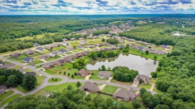 What a VIEW of the lake-pure serenity!  Enjoy this custom home on Greystone Country Club in Arkansas - for sale on GolfHomes.com, golf home, golf lot