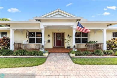 Unique Key West-style waterfront retreat in prestigious Golf on Plantation Preserve Golf Course in Florida - for sale on GolfHomes.com, golf home, golf lot