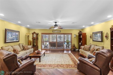 Unique Key West-style waterfront retreat in prestigious Golf on Plantation Preserve Golf Course in Florida - for sale on GolfHomes.com, golf home, golf lot