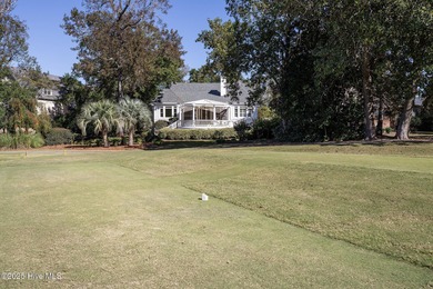 This beautifully renovated home sits along the Ocean #5 fairway on Country Club of Landfall in North Carolina - for sale on GolfHomes.com, golf home, golf lot
