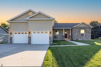 Welcome to your dream custom-built home in the serene and on The Course at Aberdeen in Indiana - for sale on GolfHomes.com, golf home, golf lot