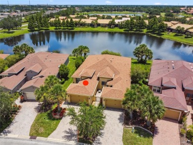 Enjoy gorgeous and relaxing WATER VIEWS from this beautifully on Stonegate Golf Club in Florida - for sale on GolfHomes.com, golf home, golf lot