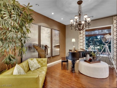 Award Winning Christopher Homes beauty in the prestigious guard on Southern Highlands Golf Club in Nevada - for sale on GolfHomes.com, golf home, golf lot