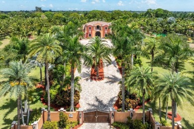 One-of-a-kind 6BD/5BA/2HB Mediterranean Redland Estate on 10 on Redland Golf and Country Club in Florida - for sale on GolfHomes.com, golf home, golf lot