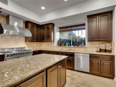 Award Winning Christopher Homes beauty in the prestigious guard on Southern Highlands Golf Club in Nevada - for sale on GolfHomes.com, golf home, golf lot