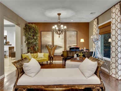 Award Winning Christopher Homes beauty in the prestigious guard on Southern Highlands Golf Club in Nevada - for sale on GolfHomes.com, golf home, golf lot