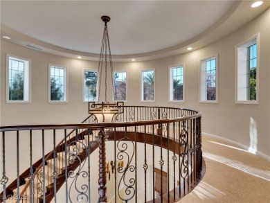 Award Winning Christopher Homes beauty in the prestigious guard on Southern Highlands Golf Club in Nevada - for sale on GolfHomes.com, golf home, golf lot