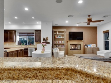 Award Winning Christopher Homes beauty in the prestigious guard on Southern Highlands Golf Club in Nevada - for sale on GolfHomes.com, golf home, golf lot