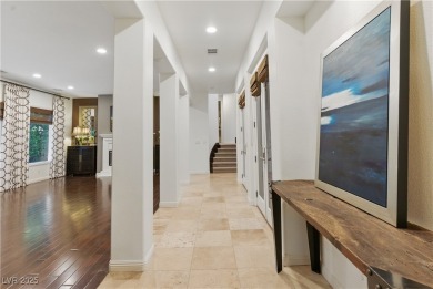 Award Winning Christopher Homes beauty in the prestigious guard on Southern Highlands Golf Club in Nevada - for sale on GolfHomes.com, golf home, golf lot