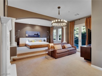 Award Winning Christopher Homes beauty in the prestigious guard on Southern Highlands Golf Club in Nevada - for sale on GolfHomes.com, golf home, golf lot