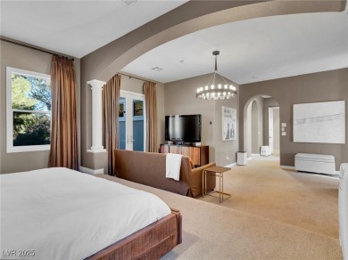 Award Winning Christopher Homes beauty in the prestigious guard on Southern Highlands Golf Club in Nevada - for sale on GolfHomes.com, golf home, golf lot