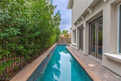Popular Christopher Homes Model in prestigious guard gated on Southern Highlands Golf Club in Nevada - for sale on GolfHomes.com, golf home, golf lot