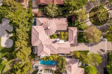 Popular Christopher Homes Model in prestigious guard gated on Southern Highlands Golf Club in Nevada - for sale on GolfHomes.com, golf home, golf lot