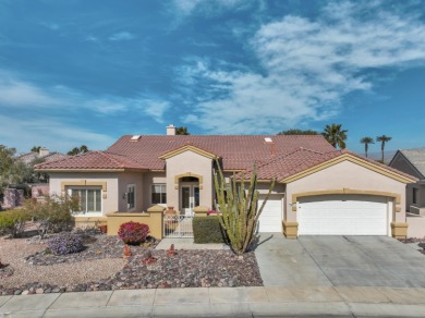 Rarely available, this stunning Tuscany plan residence within on Mountain Vista Golf Course At Sun City Palm Desert in California - for sale on GolfHomes.com, golf home, golf lot