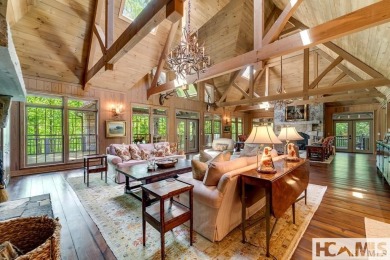 Situated on a large lot, prominently overlooking the 10th golf on Wade Hampton Golf Club in North Carolina - for sale on GolfHomes.com, golf home, golf lot