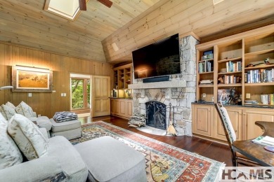Situated on a large lot, prominently overlooking the 10th golf on Wade Hampton Golf Club in North Carolina - for sale on GolfHomes.com, golf home, golf lot