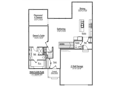 Can be Built in appx 7 months. Photos are from a previous on Sunnybrook Country Club in Michigan - for sale on GolfHomes.com, golf home, golf lot